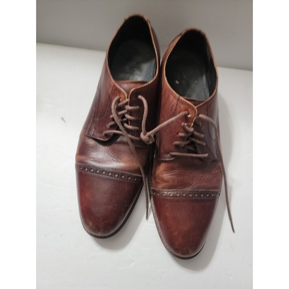 Cole Haan Air Lace Up Brown Dress Shoe Oxford Size 10 W